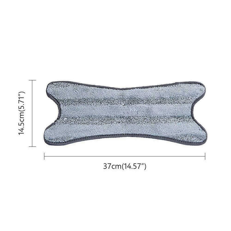 1pc Mop Heads Replacement Cleaning Pad Flat Microfiber Cloths U2S2 Floor T7O7