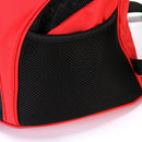 Pet Cat Carrier Backpack Breathable Travel Outdoor Shoulder Carry (Red) Newly