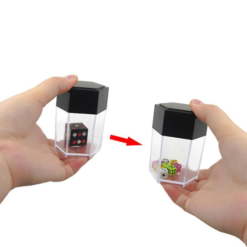 Big Explosive Dice Colorful Plastic Dice Toys for Magic Trick Prank Props