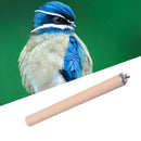 Pet Parrot Hanging Play Toys Bird Cage Perch Branch Stand Holder (2x20cm) Newly