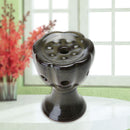 Incense Burner Ceramic Backflow Incense Cone Tower for Home Decor (Lotus) Newly