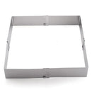 Adjustable Square Mousse Cake Mold Stainless Steel Baking Mould Decorating