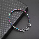 Elastic Jewelry Gift Magnetic Therapy Anklet Hematite Anklet for Women Men