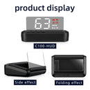 C100 OBD Car HUD OBD2 II Head Up Display Overspeed Warning Alarm System