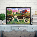 Farm Cow DIY Diamond Painting Kits Full Round Drill Home Wall Decor Art Craft