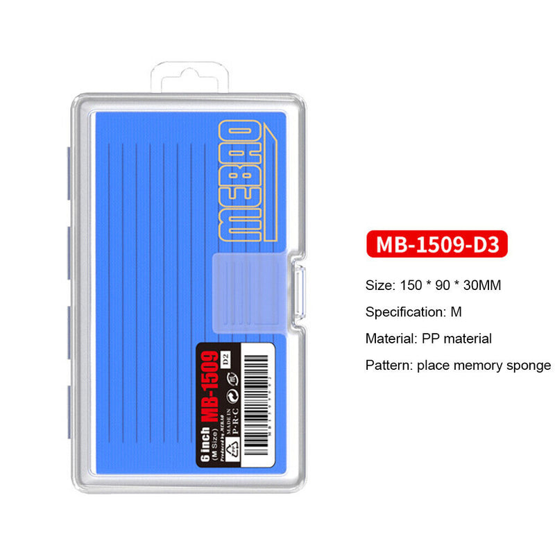 Plastic Fishing Tackle Box Portable Bait Lure Hook Storage Organizer Containe