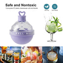 #A Silicone Ice Cube Mold Ice Cube Trays Food Grade Round Ball Ice Maker Moulds