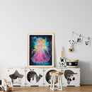 Diamond Painting DIY Lady Wings Fairy Partial Special Drill Rhinestone Kit