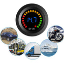 DC 5-36V LED Digital Color Display Voltmeter Car Motorcycle Volt Panel Mete