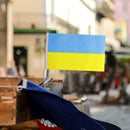 Show Handwaving Flags Ukrainian National Flags Ukraine Flag Garden Flags