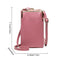 Wallet Purse Card Holder PU Leather Coin Purse Women Phone Bag Crossbody Bag