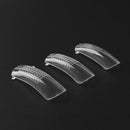 Broadroot 20/100pcs Plastic Gel False Nailtips Clear Cover Acry