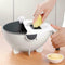 9 in 1 Multifunctional Vegetable Cutter With Drain Large Basket Capacity H E6B4