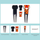 Golf Pitchfork Divot Repair Tool with Ball Marker Zinc Alloy for Husband Gi