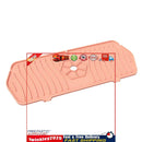 Kitchen Silicone Faucet Absorbent Mat Sink Water Splash Odor Guard (Pink) Newly