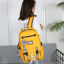 #A Casual Backpack Large-capacity Rucksack Zipper Sports Backpack for Teen Boy