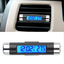 Auto Dashboard Clocks Auto Thermometer Time Watch Car Electronic Clock