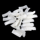 500pcs Nude White False Nail Art Design Tips French Acrylic UV Salon Design