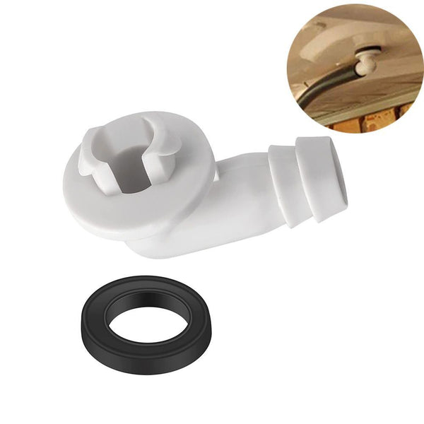 Drain Hose Connector Fitting for Air Conditioner 0.6 Inch Adapter AC Drain Hose