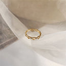 Party Women Girl Fashion Wedding Heart Ring Finger Ring Geometric Hollow
