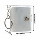 Key Chain Portable For Photos Cards 2 Inch Photos Holder Mini Photo Albums