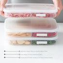Kitchen Refrigerator Transparent Organizer Storage Box Compartment Containers