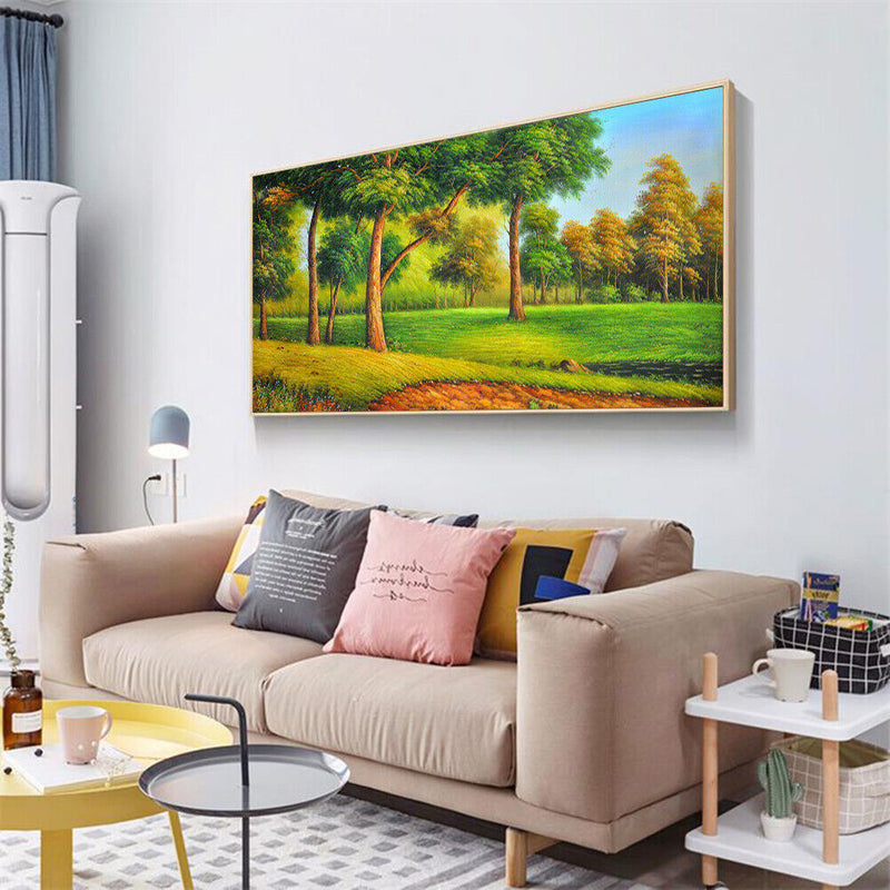 Mountain Forest Full Round 5D DIY Diamond Painting Embroidery Wall Picture Decor