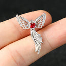 Elegant Fashion Women Religion Prayer Jewelry Angelwing Pendant Virgin Mary