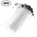 20pc Candle Making Candles Wicks Set Cotton Core Pre-waxed Sustainers Kit  hot.