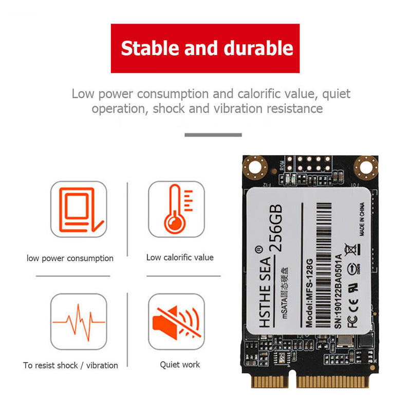 Mini mSATA SSD 120G/128G/240G/256G Internal Solid State Hard Drive (256G)