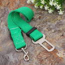 Car Pet Dog Seat Belt Puppy Safety Seatbelt Dog Harness Lead Clip (Green) Newly