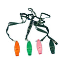 Portable Pet Bird Carrier Pigeon Training Whistle ABS H2M1 Black M3I8