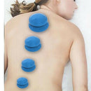 Silicone Anti Cellulite Cup Chinese Acupuncture Rubber Cupping Vacuum Massagers