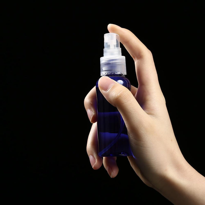 2x 50ml Mini Refillable Spray Bottles Cosmetics Liquid Perfume Containers