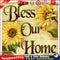 5D DIY Diamond Painting Sunflower Full Round Rhinestones Mosaic Home Decor Newly