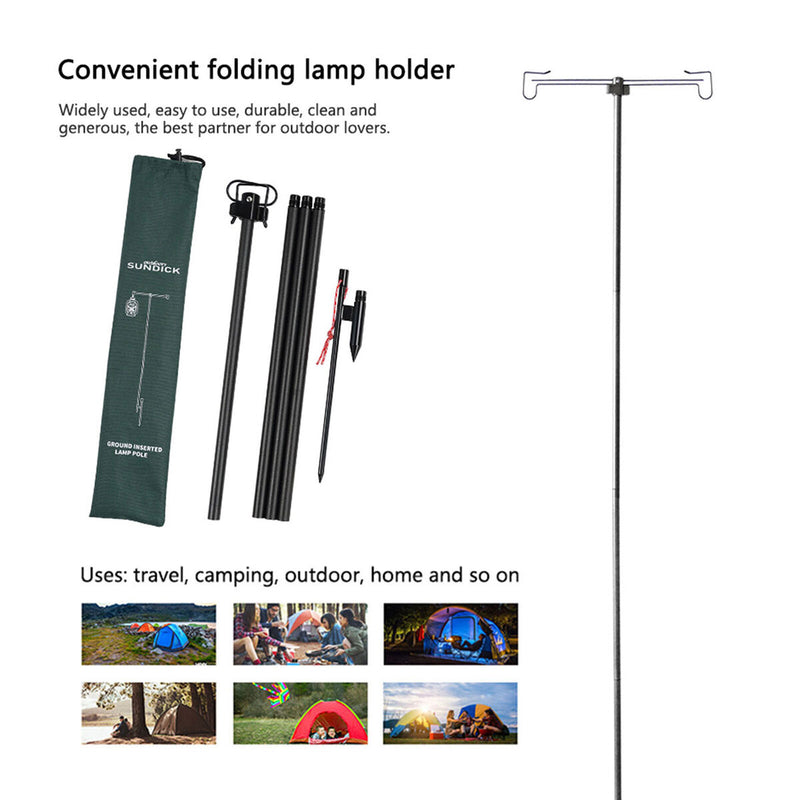 Shepherds Hook 74"" Adjustable Garden Hanging Holder for Lantern Plant Hanger