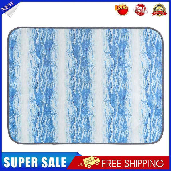 #A Pet Ice Silk Cool Bed Summer Dog Cooling Mat Washable Breathable Sleeping Pad