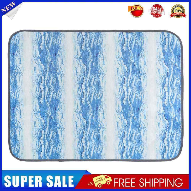 #A Pet Ice Silk Cool Bed Summer Dog Cooling Mat Washable Breathable Sleeping Pad