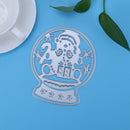 Crystal Old Man DIY Metal Stencil Scrapbooking Craft Embossing Cutting Die-