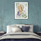 5D DIY Special Shaped Diamond Painting Flower Goddess Poster Picture Set