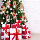 Santa Claus Kraft Paper Kraft Tag Gift Wrapping Hang Tags Christmas Labels