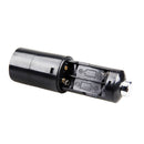 ABS Electric Pepper Salt Spice Mill Grinder Seasoning Grinding Tool (Black)