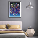 5D DIY Crystall Drill Diamond Painting Color Dream Catcher Drawing Picture