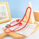 Anti Lost Silicone Earphone Strap for SONY WF-C500 Neck Cable String (Red) Newly