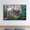 Family Gathering 50x40cm Oil Paint By Numbers DIY Painting M734
