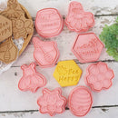 8Pcs/set Cookie Cutte Bee Shape Biscuit Mold DIY Cake T1H Baking Tools O4E9 C2K0