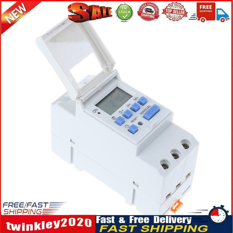 Electronic Weekly Programmable Digital Switch Relay Timer Controller(220V) Newly