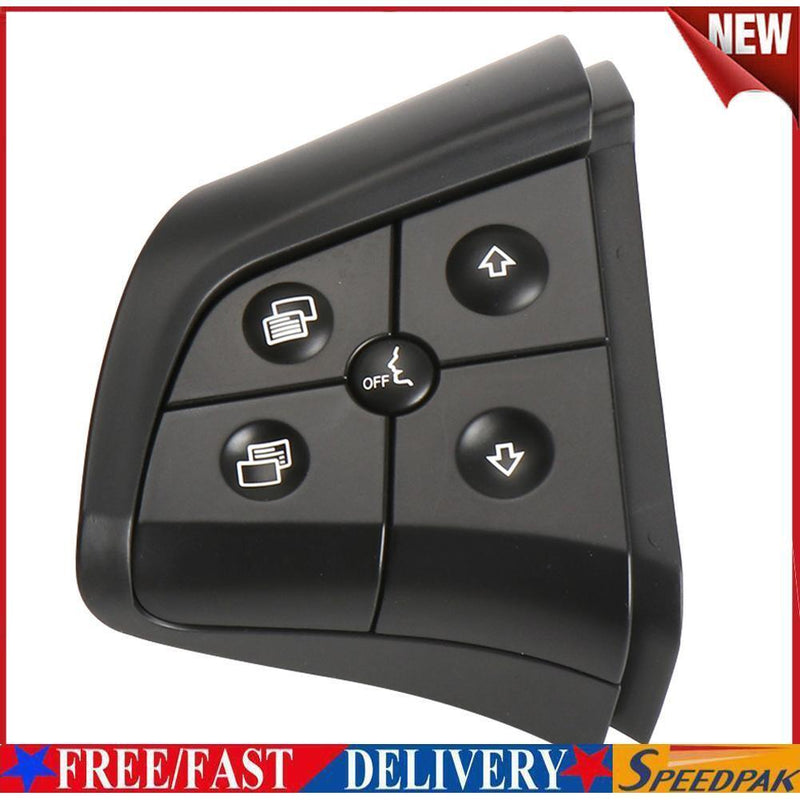 5 Keys Car Steering Wheel Switch for Benz ML/GL-Class W164 (Left Black)