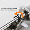 Adjust 100 Degree Positioning Aluminum Alloy Soft Closing Automatic Door Closer