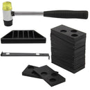 Fitting Tool Rubber hammer Flooring Fitting Installation Kit Wood Laminate Tool